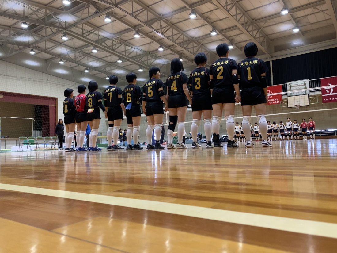 女子バレーボール1部昇格 大阪商業大学堺高等学校