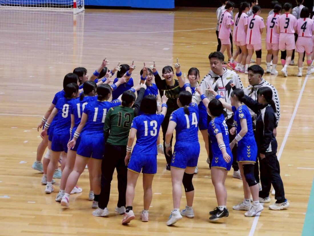 【女子ハンドボール部】全国選抜大会に出場しました。
