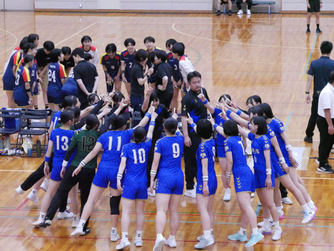 【女子ハンドボール部】インターハイ予選決勝進出！
