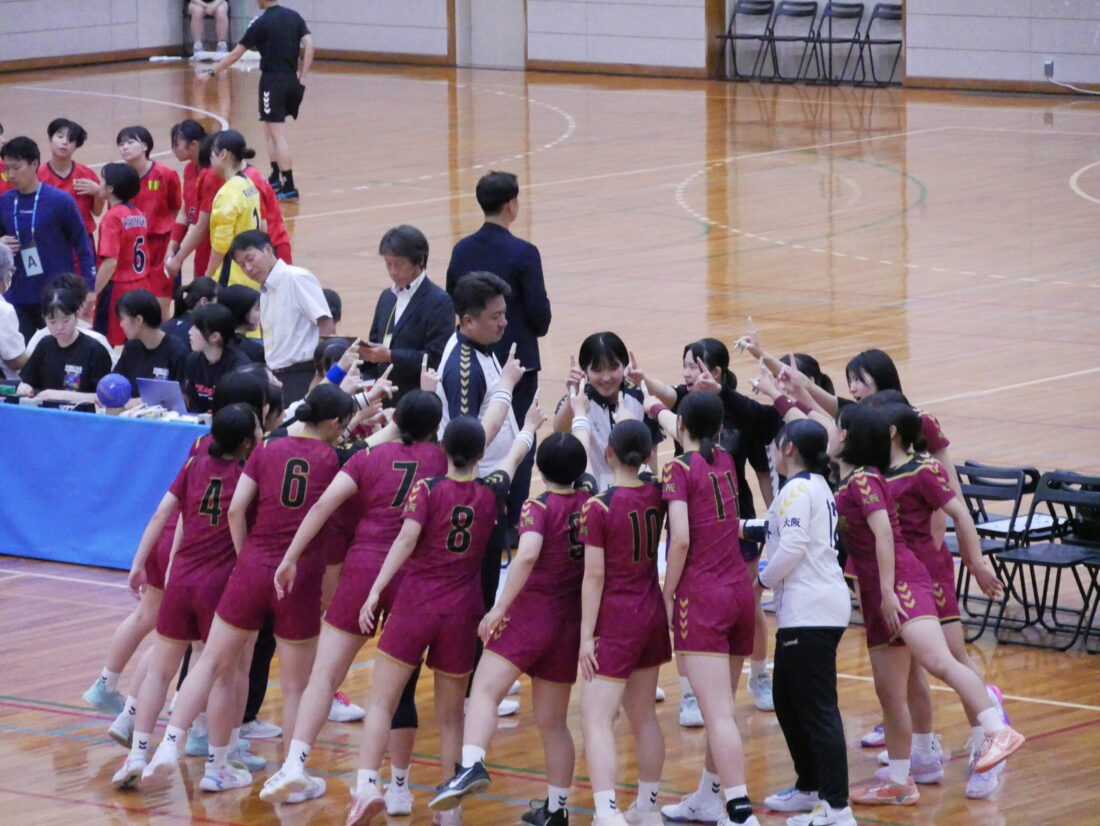 【女子ハンドボール部】近畿大会3位入賞！ ベストセブンも受賞！