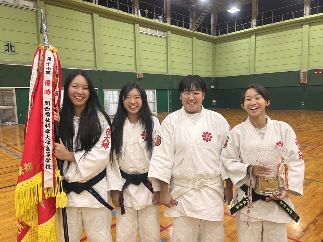 【日本拳法部】大阪高校総体女子団体優勝